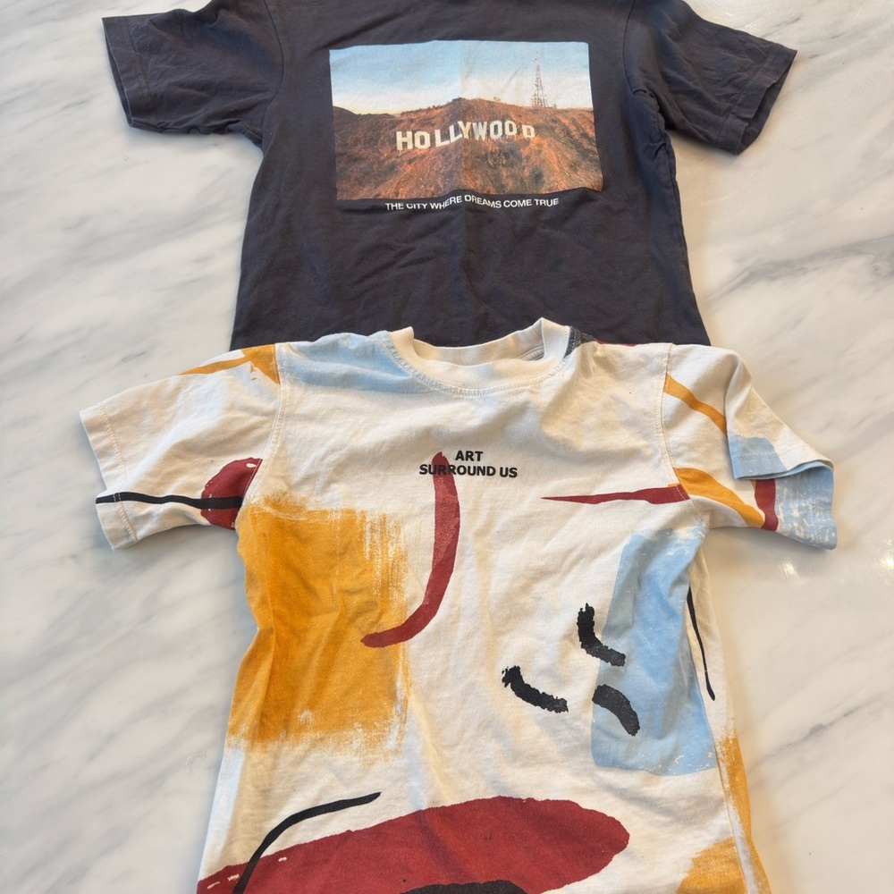 Zara Kids Art Print Tee - Multicolor